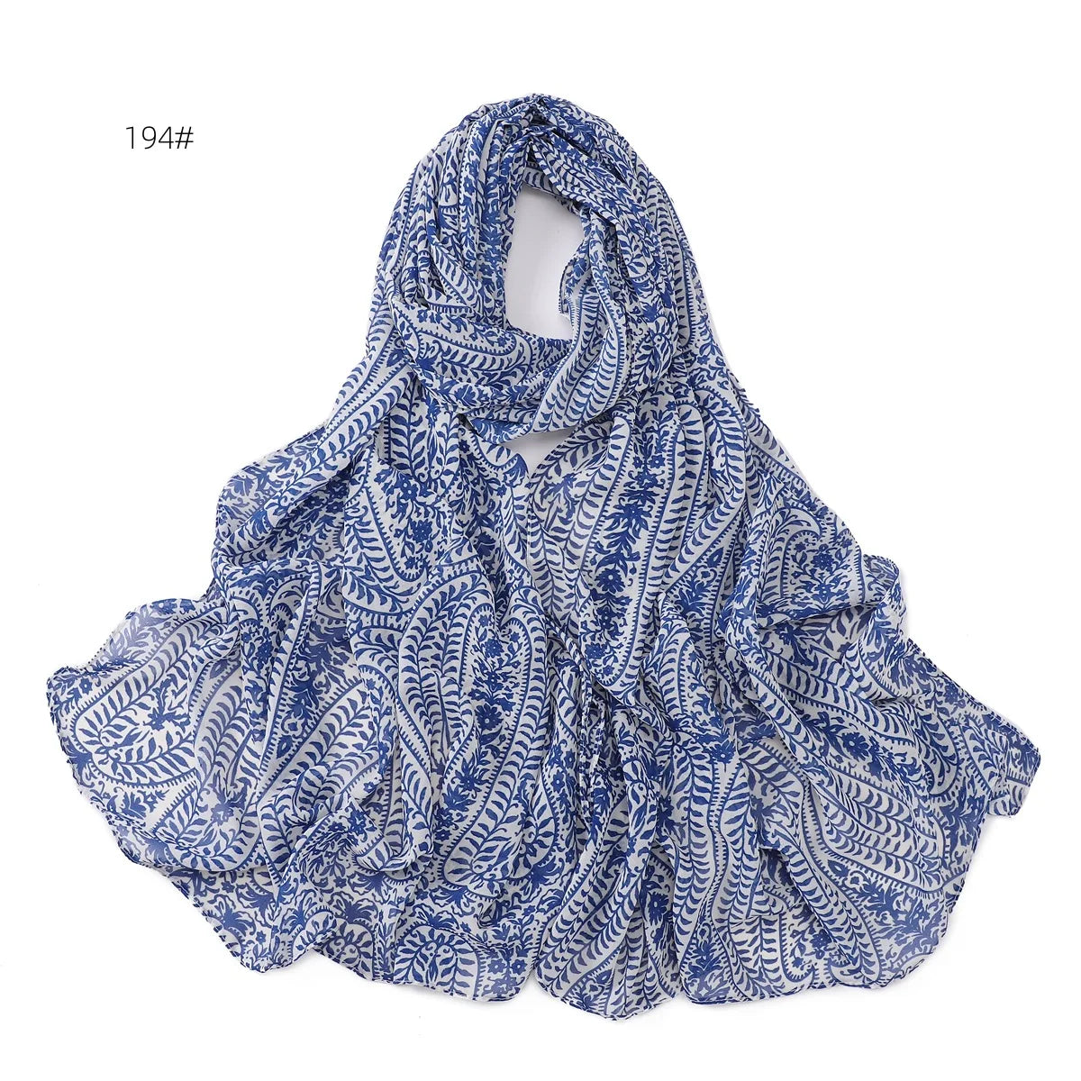 66 Colors Pearl Chiffon Printed Hijab Scarf New Fresh Small Floral Polka Dot Sunscreen Silk Scarf Shawl Turbans for Women Hijabs