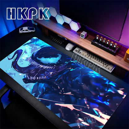 90x40cm Mouse Pad Gaming Large Dywan Gamer Keyboard HD Desk Mat Non-Slip Rubber Table Carpet Mousepad Venoms XXL For Computer