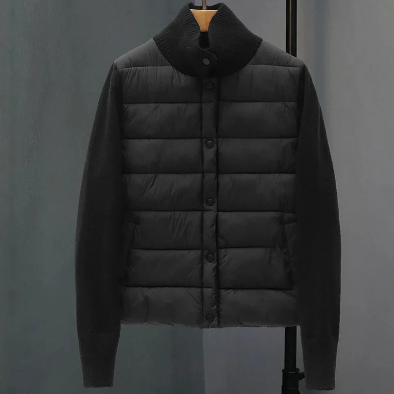 Winter Women's Jacket Thick Warm Short Parka Black Coats Woman Parkas Elegant Zipper Cotton Jackets Coat Female New