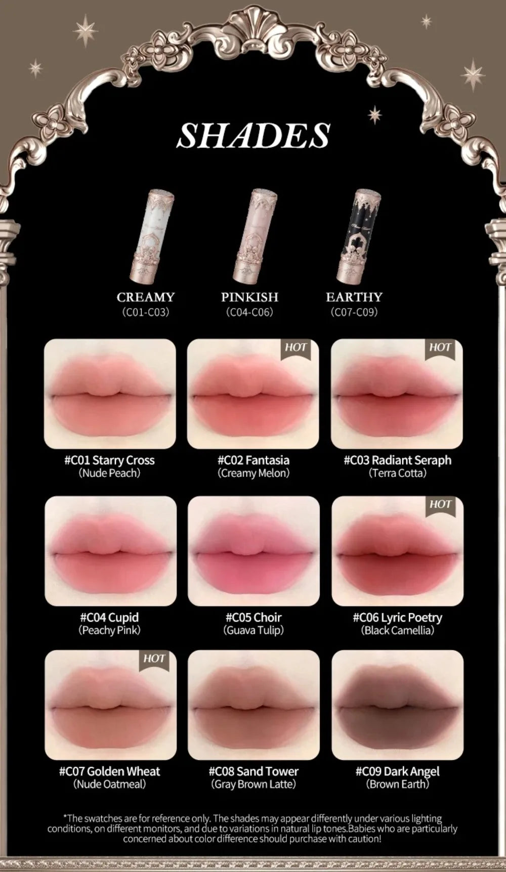 Flower Know Little Angel Collection Makeup Gift Box Eyeshadow Blush Cream Matte Lipstick Highlighter Full Kit All In One
