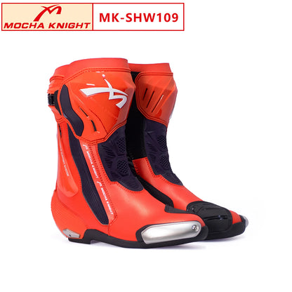 Motorcycle Track Riding Boots CE Certification Professional Racing Botas BENKIA Waterproof Boots High Quality Botas Motocross