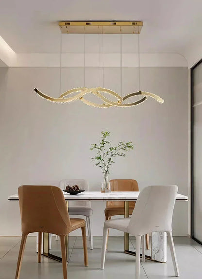 home decorationPendant lights, luxury crystal living room chandelier, dining room Pendant lamp, ceiling light, indoor lighting