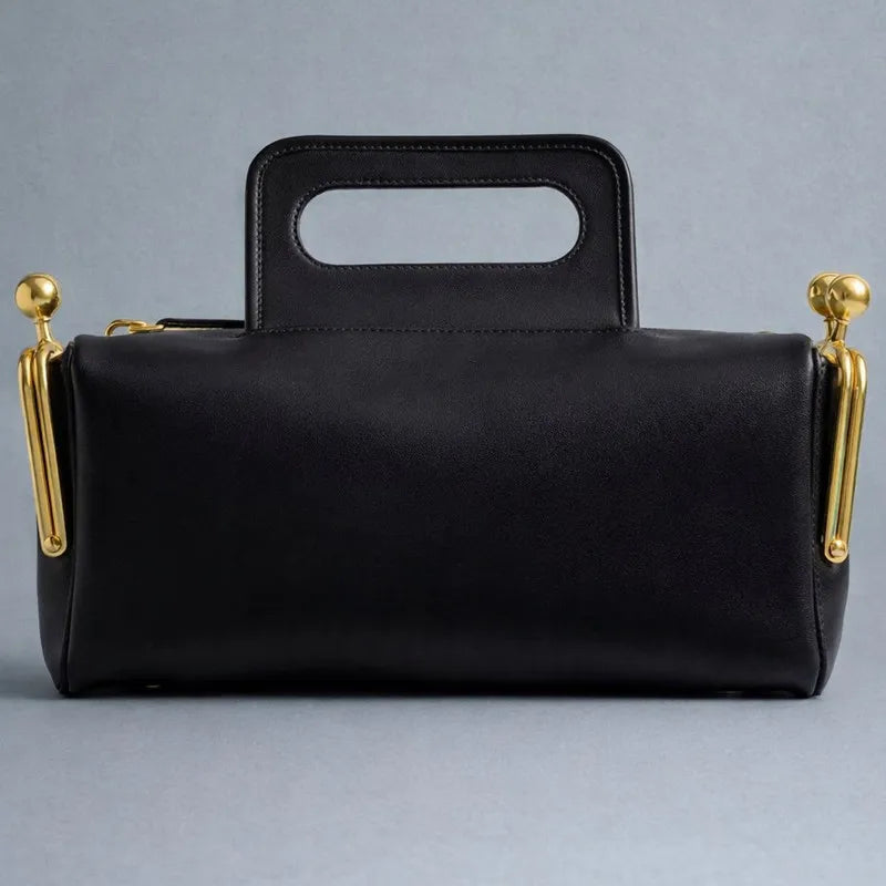 2026 New Fashion Designer Women's Two Clip Pillow Handbags Luxury High End Party Versatile Shoulder Bag Elegant TrendyTote Bag
