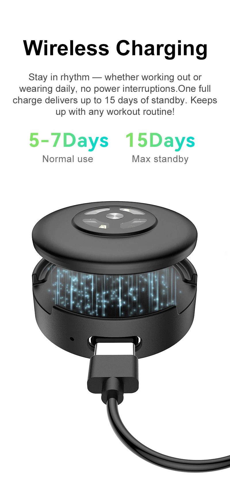 Watch AI Health Patch, Turn Any Watch Into A Smart Watch, Smart AI Health Detection Device for Regular Watches, Multi Functions