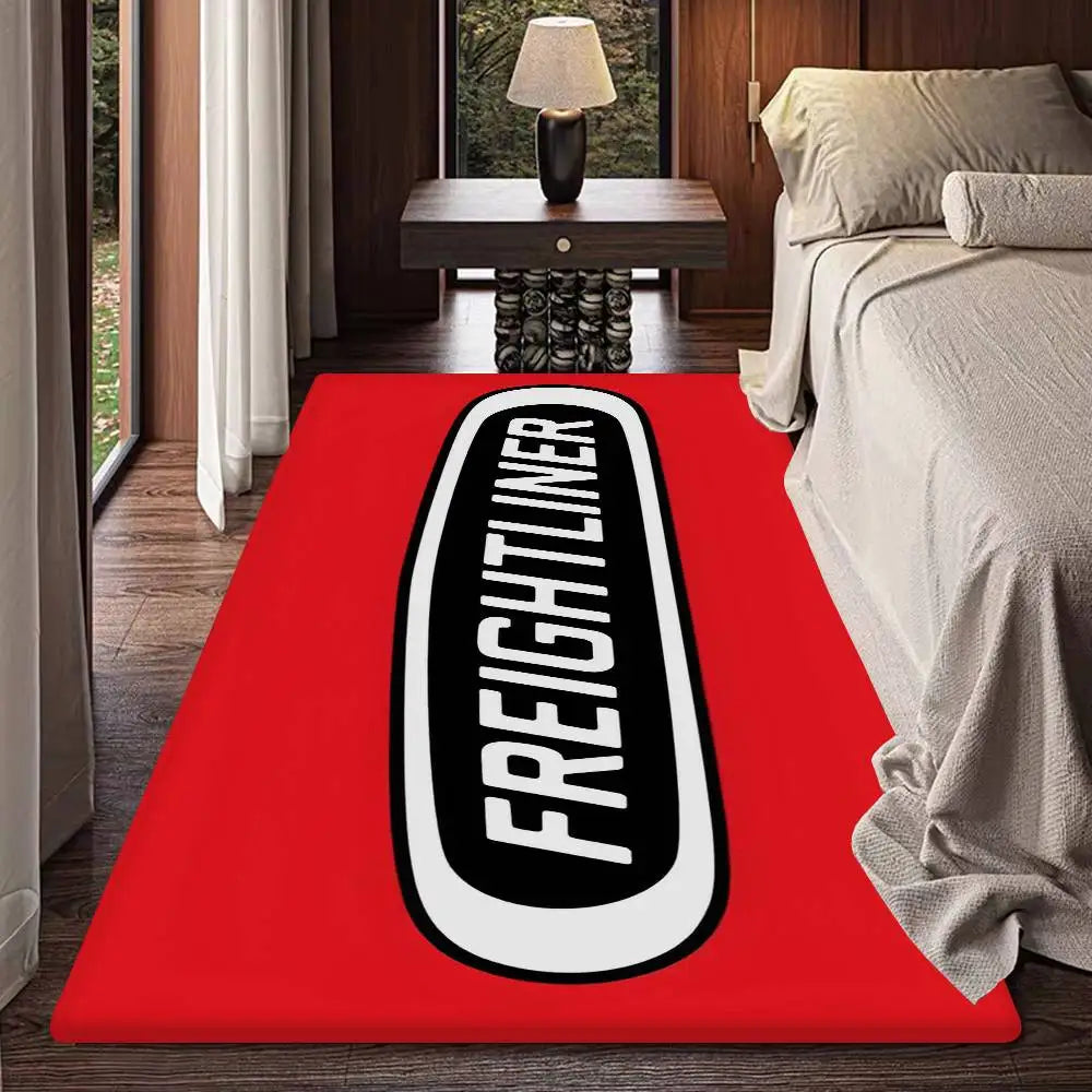 F-FreightlinerS Hallway Carpet Non-Slip Laundry Room Mat Laundry Decor Balcony Child Living Room Bedside Area Rugs