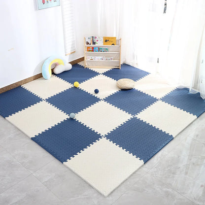 30x30cm EVA Puzzle Mat – Thick Baby Play Mat for Kids, Non-Slip & Waterproof Crawling Floor Tiles, Interlocking Foam Rug