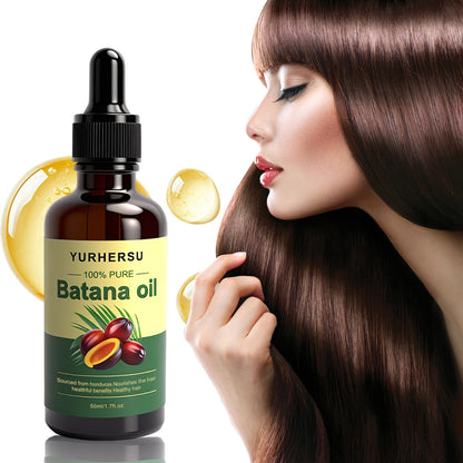 Batana Oil for Hair Growth: Dr Sebi Organic Raw Batana Oil from Honduras - 100% Pure & Natural - For Thicker & Stronger Hair