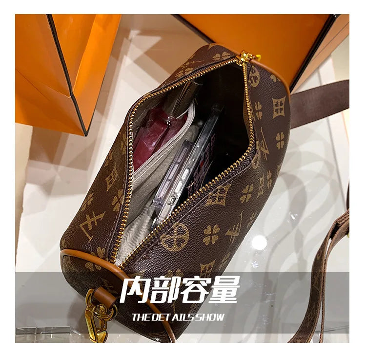 New designer luxury women's handbag multifunctional sloping shoulder handbag portable travel daily handbag