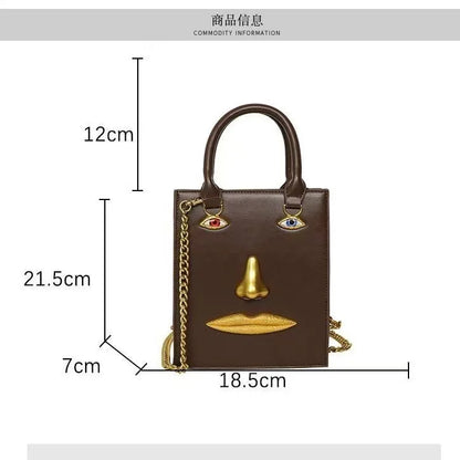 Luxury Brand Classic Women's Handbag In Elegant Leather - Fashionable Shoulder Crossbody Bag For Ladies Designer