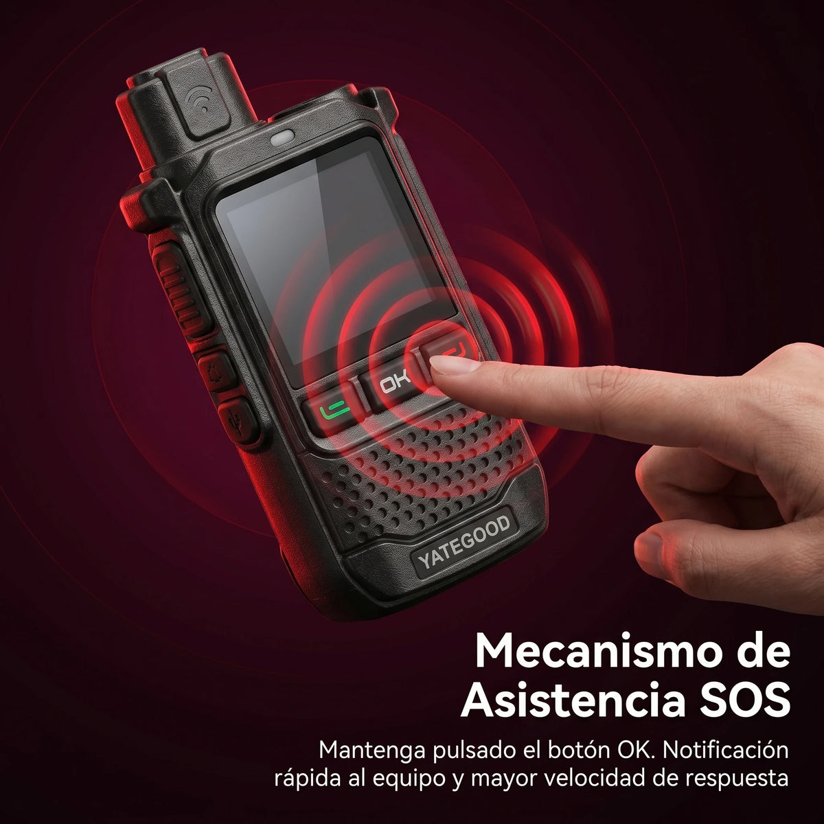 Profissional  3G 4G Walkie Talkie Global 5000KM GPS Network Poc Radio 100KM