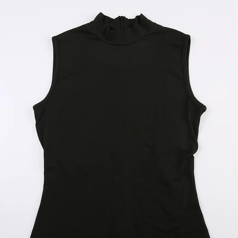 Solid Color Playsuit Women Jumpsuit Sleeveless One-pieces Rompers Sexy Bodysuit Bodycon Shorts Combinaison Femme Summer Clothing