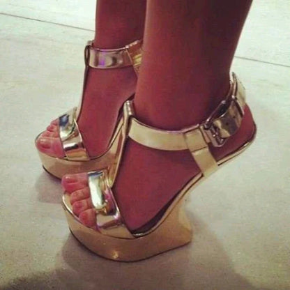 Strange Style Cross Tied Sandals Sexy Peep Toe Solid Accept Customized New Arrivals Fashion Women Runway Shoes