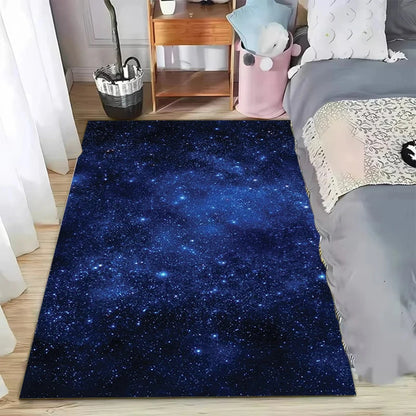 Solid Navy Blue Velvet Area Rugs Non-Slip Entry Door Mat Washable Carpet for Living Room Bedroom Home Decor Washroom Floor Mat