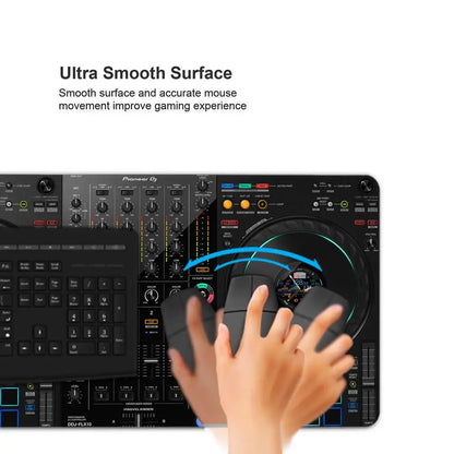 Mouse Pad Music Radio Dj Panel Gamer printon demand Custom Computer MousePad Natural Rubber Office Soft PC Accessory Desktop Pad