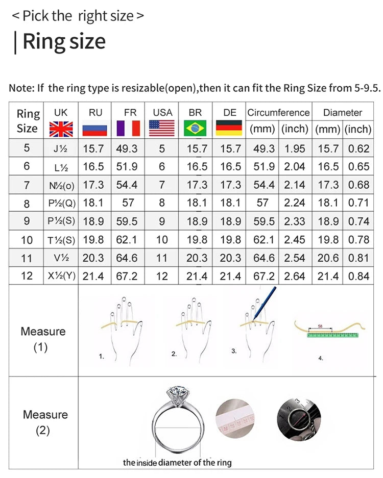 JEWELLWANG 18K Pure Gold Lab Grown Diamond Ring for Women 0.5-3.0ct D VVS Engagement/Wedding/6 Claws Luxury Synthetic Ring(IGI)