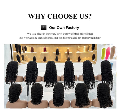 250% 360 Full Lace 13x6 HD Lace Frontal Wig 30 inch 13x4 Straight Remy Human Hair #4 Dark Chocolate Brown Glueless Pre Plucked
