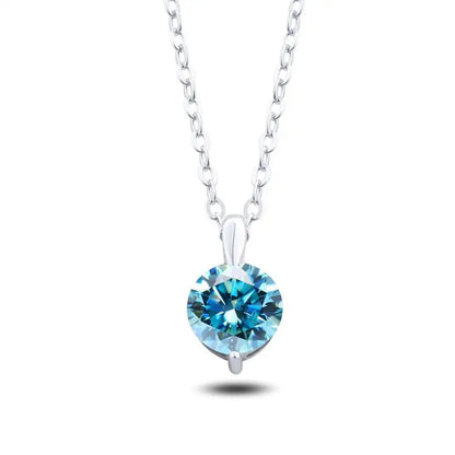 TY D VVS1 Moissanite Necklace Diamond Pandent 1-3ct GRA Certified s925 Sterling Silver 18k Necklaces for Women Dainty Gift