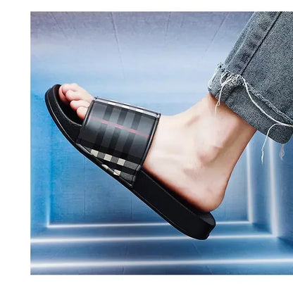 Beach Sandals Stylish Casual Men's Shoes Light Outdoor Breathable Wading Slippers Bathroom Family Men Chaussures Homme Luxe
