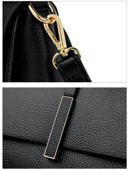 Soft Leather Luxury Shoulder Crossbody Bags for Women 2023 Fashion Purses and Handbags Designer Fashion Ladies Messenger Bag Sac