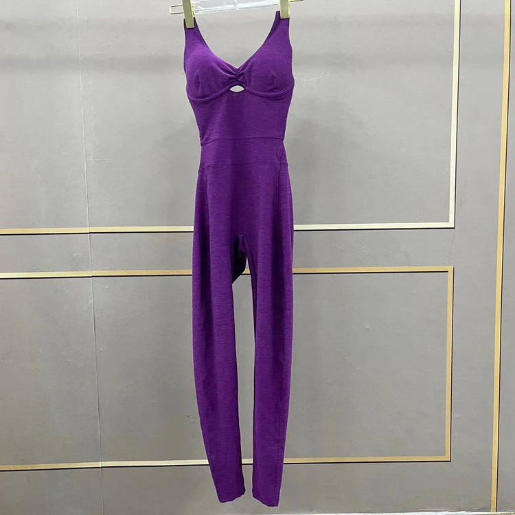 New Long Jumpsuits One Pieces Bodysuit Sexy Female Clothing Sport Fitness Overalls Sweatsuit Youthful Woman Clothes Black Body