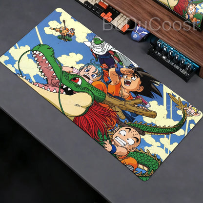 Anime Dragon Ball Mouse Pad Large PC Rubber Mousepad Gamer Mouse Mat Desk accessories Gaming Keyboard Mats Office Computer Pads