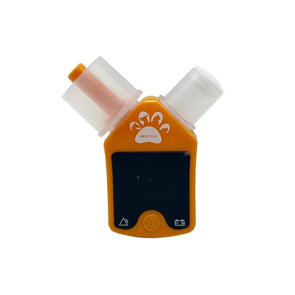Rechargeable respiratory alarm for animals, anesthesia circuit monitor for cats and dogs, animal respiratory monitoring device