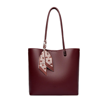 Genuine Brand Luxury Purses and Handbags Women Bags Designer Soft Leather Shoulder Top-handle Commute Bag Female Sac A Main Tote