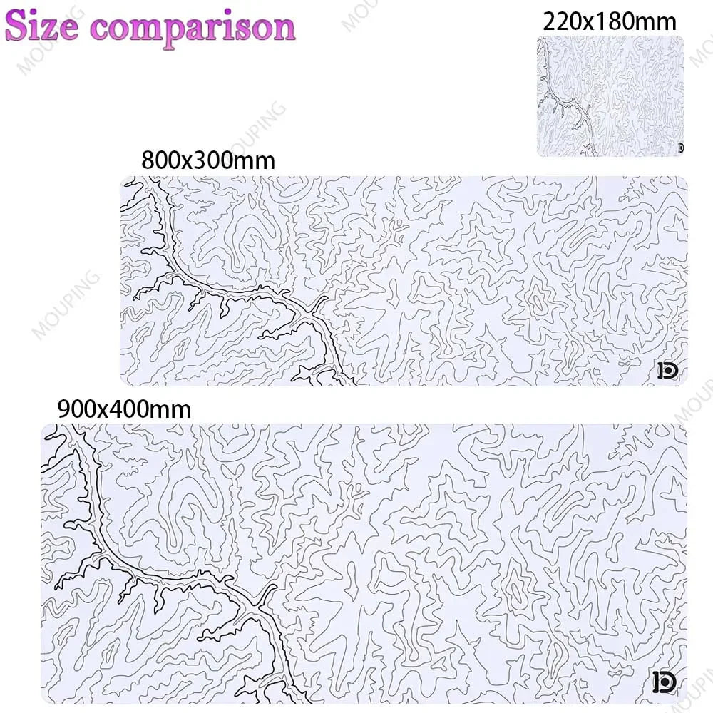 Xxl Mouse Pad Dualshot 2 Black Deskmat Playmat Laptop Anime Gaming Keyboard Rubber Pad on The Table Mouse Mat Pc Carpet