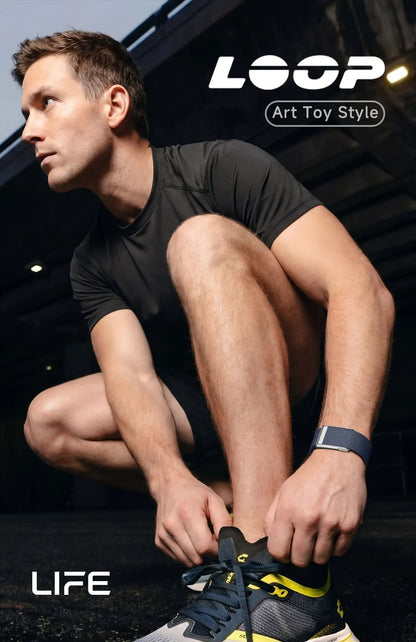 2026 New Nursing Grade Smart Bracelet VWAR Loop Life SpO2 Blood Lipid Uric Acid ECG+PPG Waterproof Band Sport Fitness Tracker