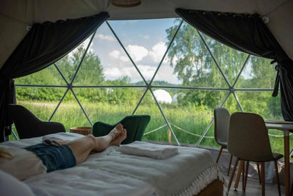 Luxury Geodesic Dome Tent For Glamping Resort Outdoor Hotel Business Custom Modular Accommodation With Premium Design
