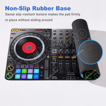 Mouse Pad Music Radio Dj Panel Gamer printon demand Custom Computer MousePad Natural Rubber Office Soft PC Accessory Desktop Pad