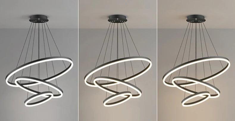 Modern home decor led lights pendant light lamps for living room Chandeliers for dining room hanging light indoor lighting