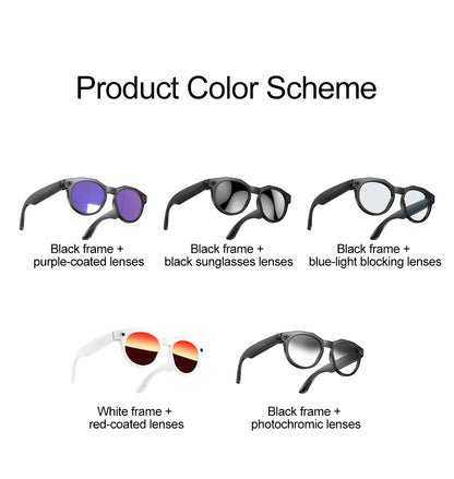 2026 New AI Smart Glasses 8MP Camera 1080P Video Shooting Real-time Translation SI BT Call Music Play Voice Recording Sunglasses