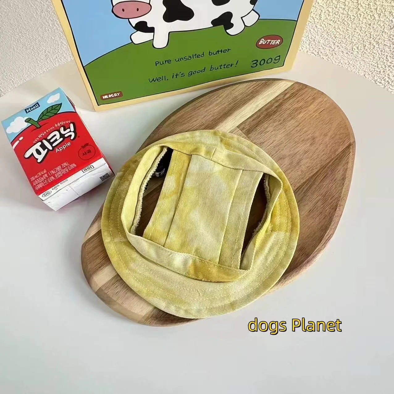 Wiener Dogs Sunscreen Hat Outdoor Hat Ear Holes Adjustable Cap for Badger Dogs Breathable Cool Hat for Small Media Dogs