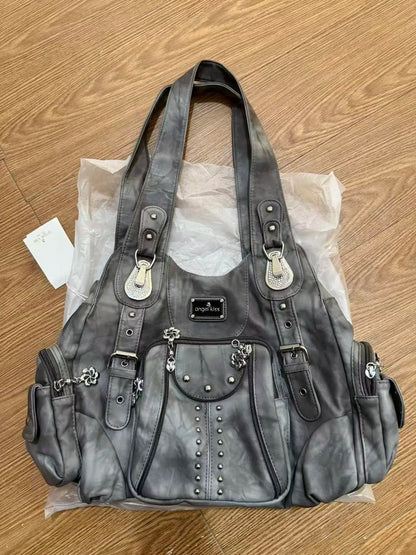 Fashion Handbags Women Shoulder Bags PU Leather Handbag Female Satchel Big-capacity Shoulder Purse Bag Bolsa Feminina