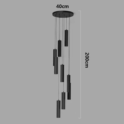 Modern home decor led lights pendant light lamps forstaircase Chandeliers for living room hanging light indoor lighting