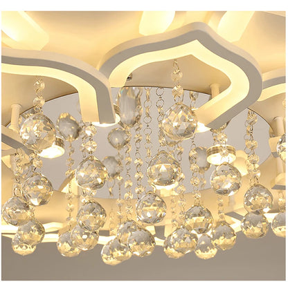 Modern Crystal Chandelier Ceiling Chandeliers For Living Room Lamp Bedroom Kitchen Lustre Indoor Lighting LED Fixtures Lights