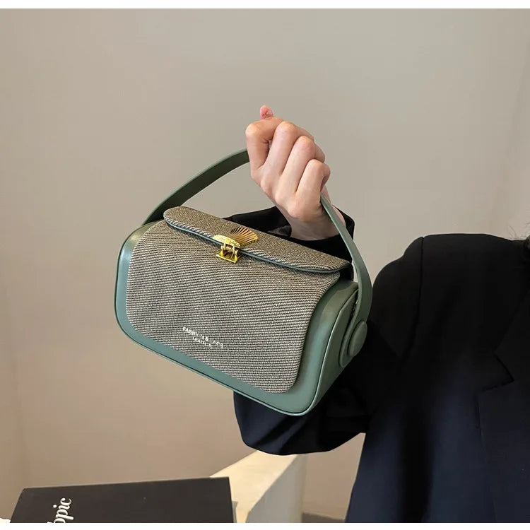 Simple Fashion Mini Square Women Crossbody Bags 2026 Luxury Designer Purses And Handbags Box Shape Pure Color Shoulder Satchels