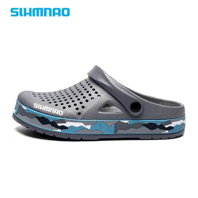 2025 Summer Outdoor Beach Casual Sandals, Lightweight and Breathable Household Shoes, Anti Slip and Breathable Fishing Slippers