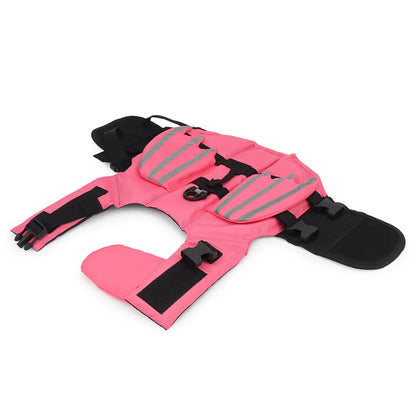 Dog Vest Summer Pet Life Jacket Swimwear Pet Clothes Swim Suit With Reflective Wing