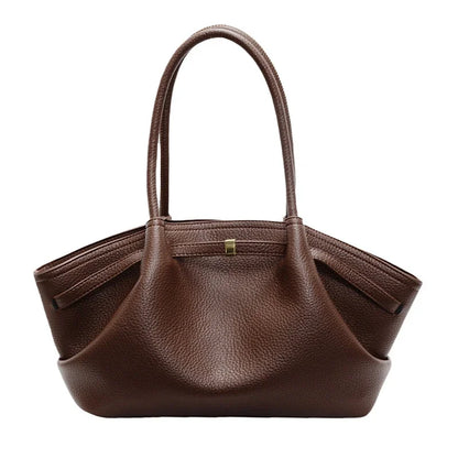 2026 New Lychee Pattern Underarm Shoulder Bags For Women Soft PU Leather Large Capacity Mini Tote Bag Luxury Designer Handbags