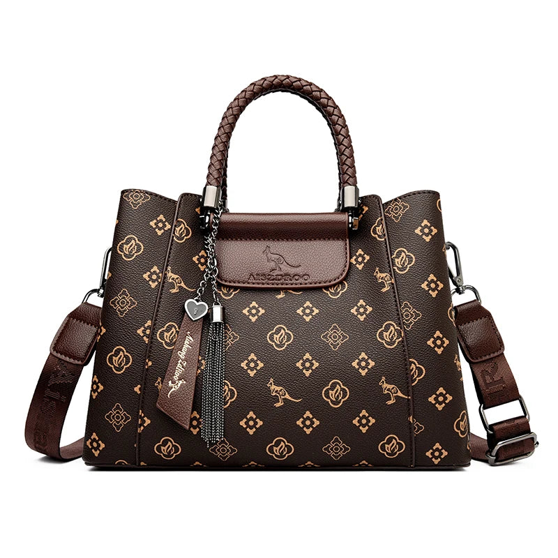 Designer Shoulder Hand Bags for Women Sac Woven Handle High Quality Leather Casual Tote Luxury Women Bags Handbag Crossbody Sac