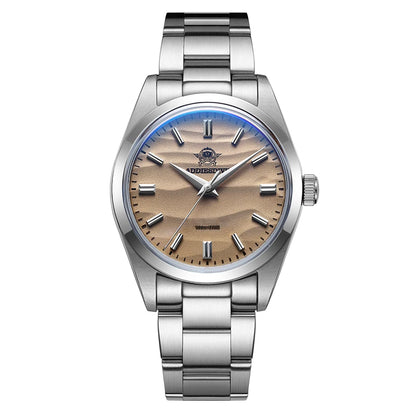 ADDIESDIVE Men's Quartz Wristwatch Bubble Mirror Glass 100M Waterproof 316L Stainless Steel Luxury Business Style Watches AD2030