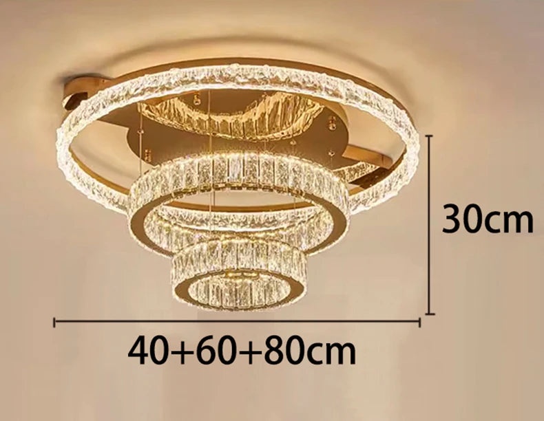 Home Ceiling Light, Bedroom Decoration, Intelligent LED Light, Living Room Ceiling Light, Indoor Lighting Fixture