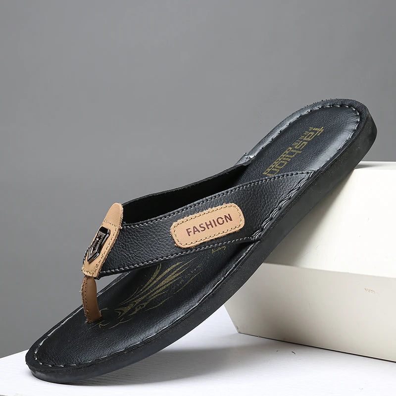 Hot-selling Summer Slippers for Men Soft Sole Slides New Arrival Male Flip Flops Leisure Walk Men's Casual Sandals New Half Drag
