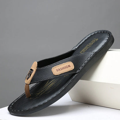 Hot-selling Summer Slippers for Men Soft Sole Slides New Arrival Male Flip Flops Leisure Walk Men's Casual Sandals New Half Drag