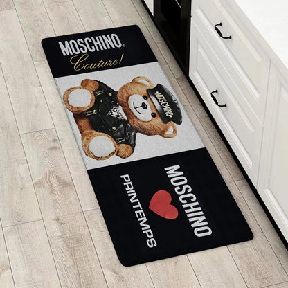 Entrance Front Door Doormat For M-M-Moschino Non-slip Kitchen Rug Living Room Rugs Balcony Bathroom Foot Mat Floor Mats Carpet