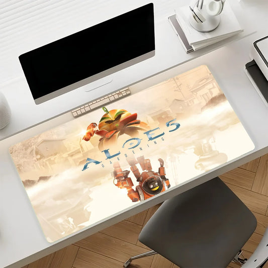 Game P-Plants Vs Z-Zombies Strategy Mouse Pad Anti Slip Rubber Edge Locked Thickened Laptop Gaming Desk Mat