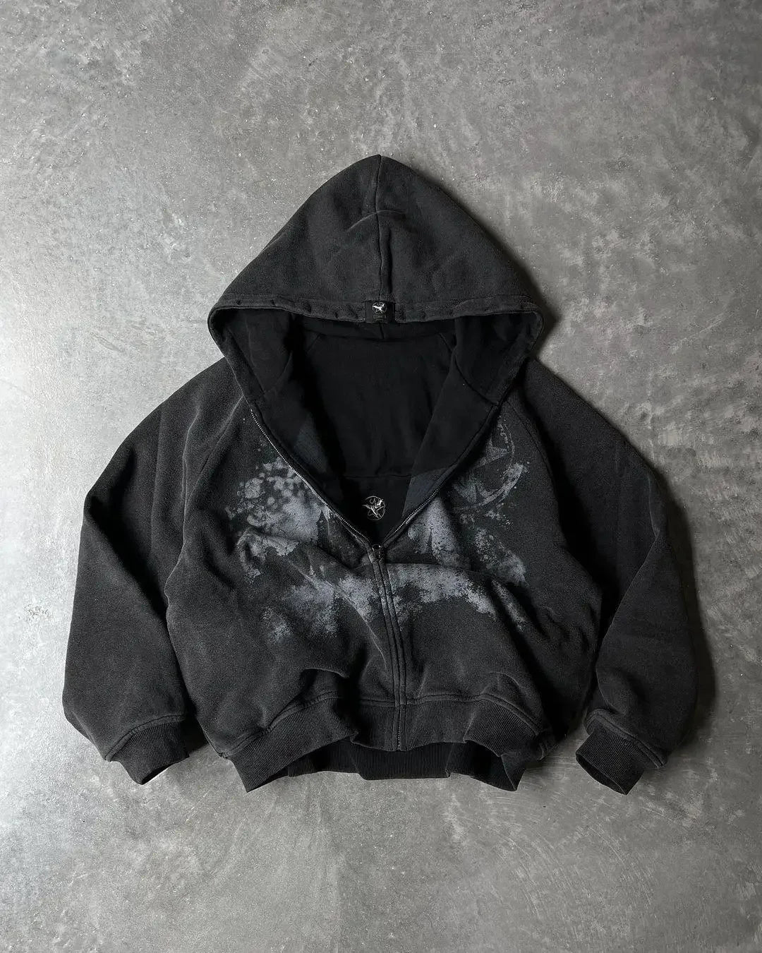 Women's Daily Commute Army Green Thicken with Fur Collar Warm Design Cardigan for Winter Harajuku Japanese Style Simple Jackets