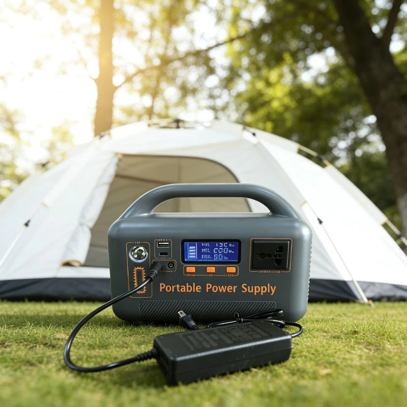 500W 220V Portable Power Station 400W 15-30Ah Power Bank LiFePO4 for Solar Generator Outdoor Energy Camping RV Backup Power Bank
